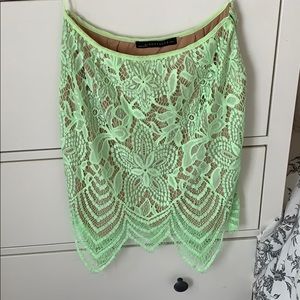 Lace skirt